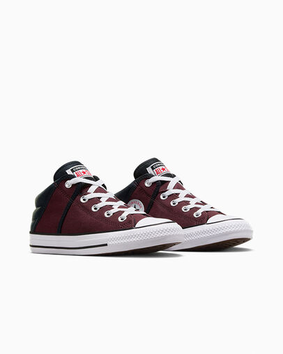 Chuck Taylor All Star Axel Bloodstone Violet /White/Black, Top and Side View