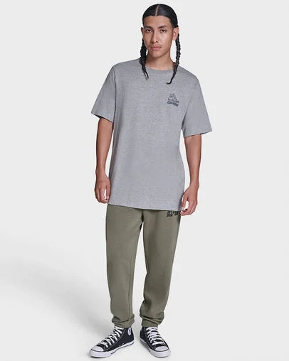 CONS Vintage Chucks T-Shirt Vintage Grey Heather, Full Body View