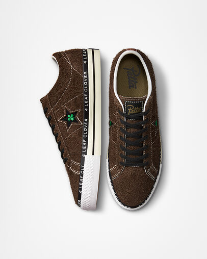 Converse x Patta Four-Leaf Clover One Star Pro Unisex Mid Shoe 