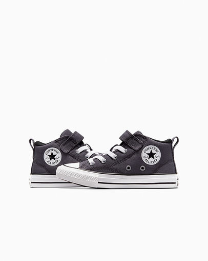Chuck Taylor All Star Malden Street Craft Remastered Dark Moth Grey/Black/White, Detail Angle View
