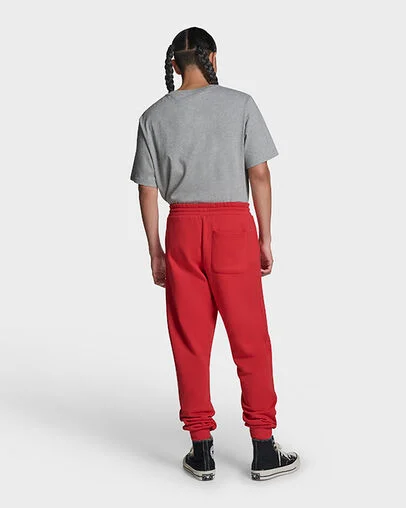 Chuck Taylor All Star Patch Joggers Red, Detail View