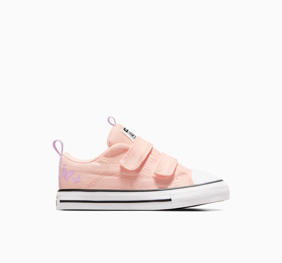 Chuck Taylor All Star Easy-On Butterflies Soft Peach/Grape Fizz/White
