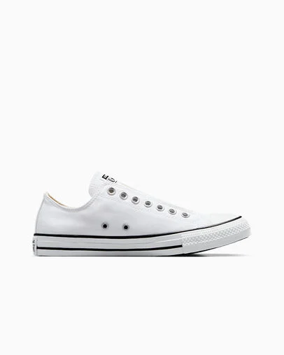 Chuck Taylor All Star Slip On White/Black/White, Outer Side View