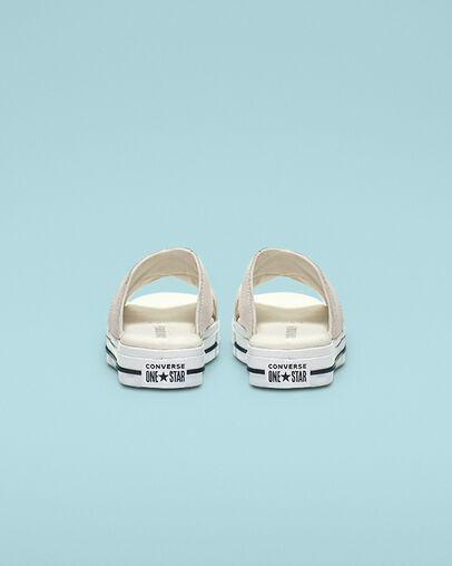 One Star Sandalism Egret/Egret/White