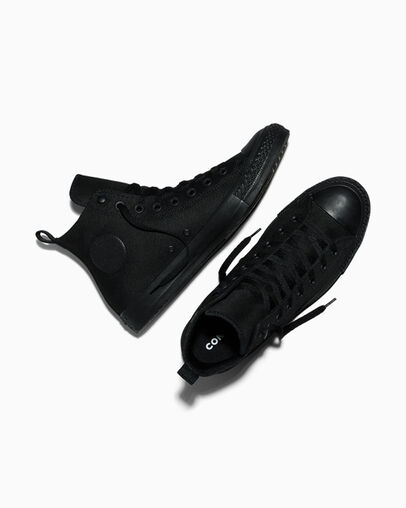 Chuck Taylor All Star TecTuff Black/Black/Black, Angled View