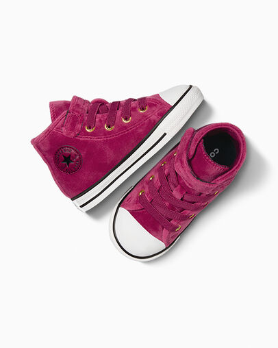 Chuck Taylor All Star Easy On Velvet Legend Berry/White/Black, Angled View
