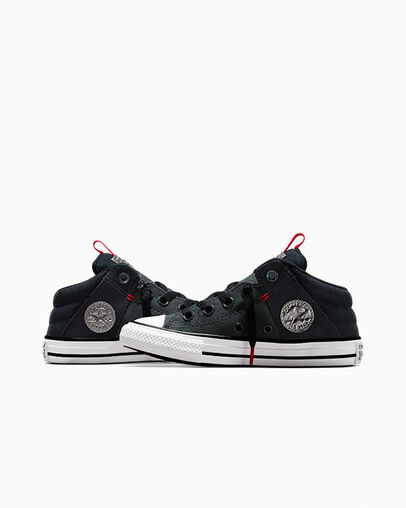 Chuck Taylor All Star Axel Mid Top Secret Pines Green/Black/White, Detail Angle View