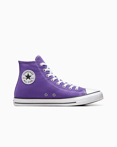 Chuck Taylor All Star Canvas Electric Purple, Outer Side View