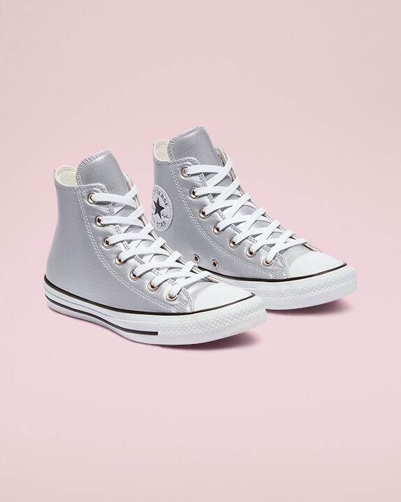 silver sparkle converse
