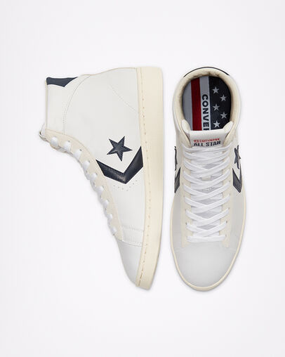 Converse Pro Leather White/Obsidian/Egret