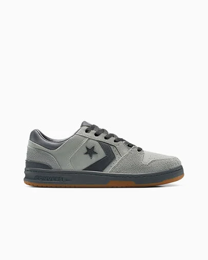 CL98 Suede Classic Grey/Dark Matter, Outer Side View