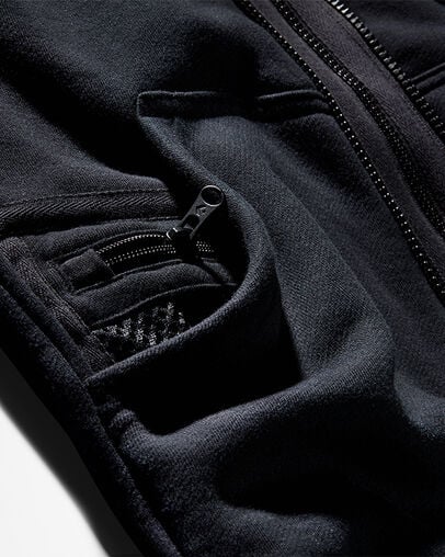 Converse x Patta Four-Leaf Clover Utility Fleece Hoodie Black, Detail View