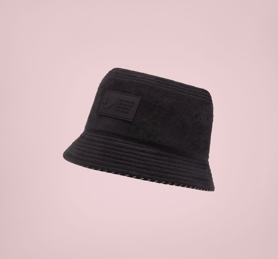 Fleece Bucket Hat Converse Black