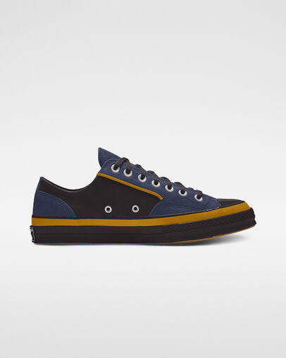 Custom Chuck 70 Embellished Suede Low Top navy