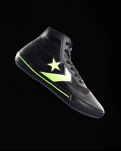 All Star Pro BB Hyperbright Black/White/Volt