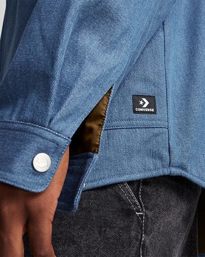 Denim Jacket Medium Light Indigo, Detail View