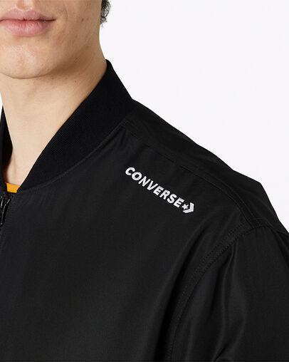 Converse Utility Bomber Jacket Converse Black