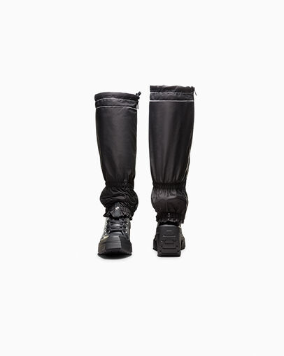 Converse x Martine Ali Chuck 70 De Luxe Wedge Black/Black/Black, Heel View