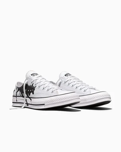 Converse x EDGLRD Chuck 70 White/Black/White, Top and Side View