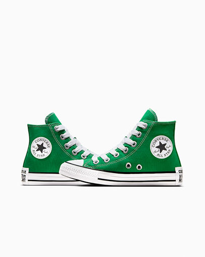 Chuck Taylor All Star Sketch Green/White/Black, Detail Angle View