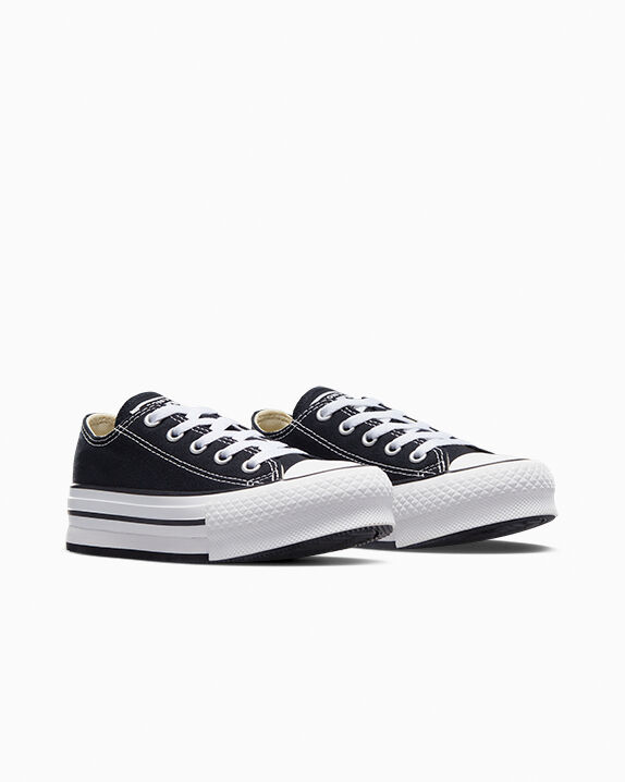 Chuck Taylor All Star Lift Platform Little Kids Low Top Shoe. Converse.com