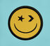 Happy Face Patch BLACK
