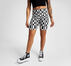 Checkered High-Waisted Bike Shorts Checkerboard