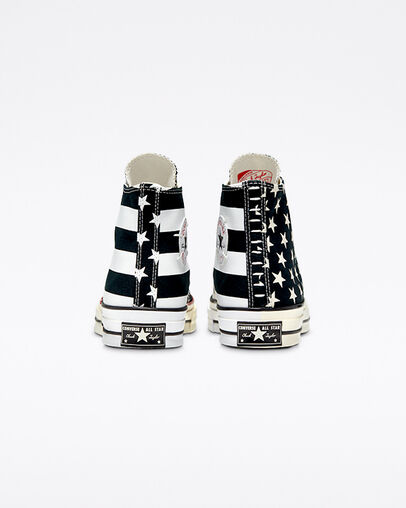 Chuck 70 Archive Restructured High Top Black/White/Egret