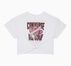Tie Front Boxy T-Shirt White