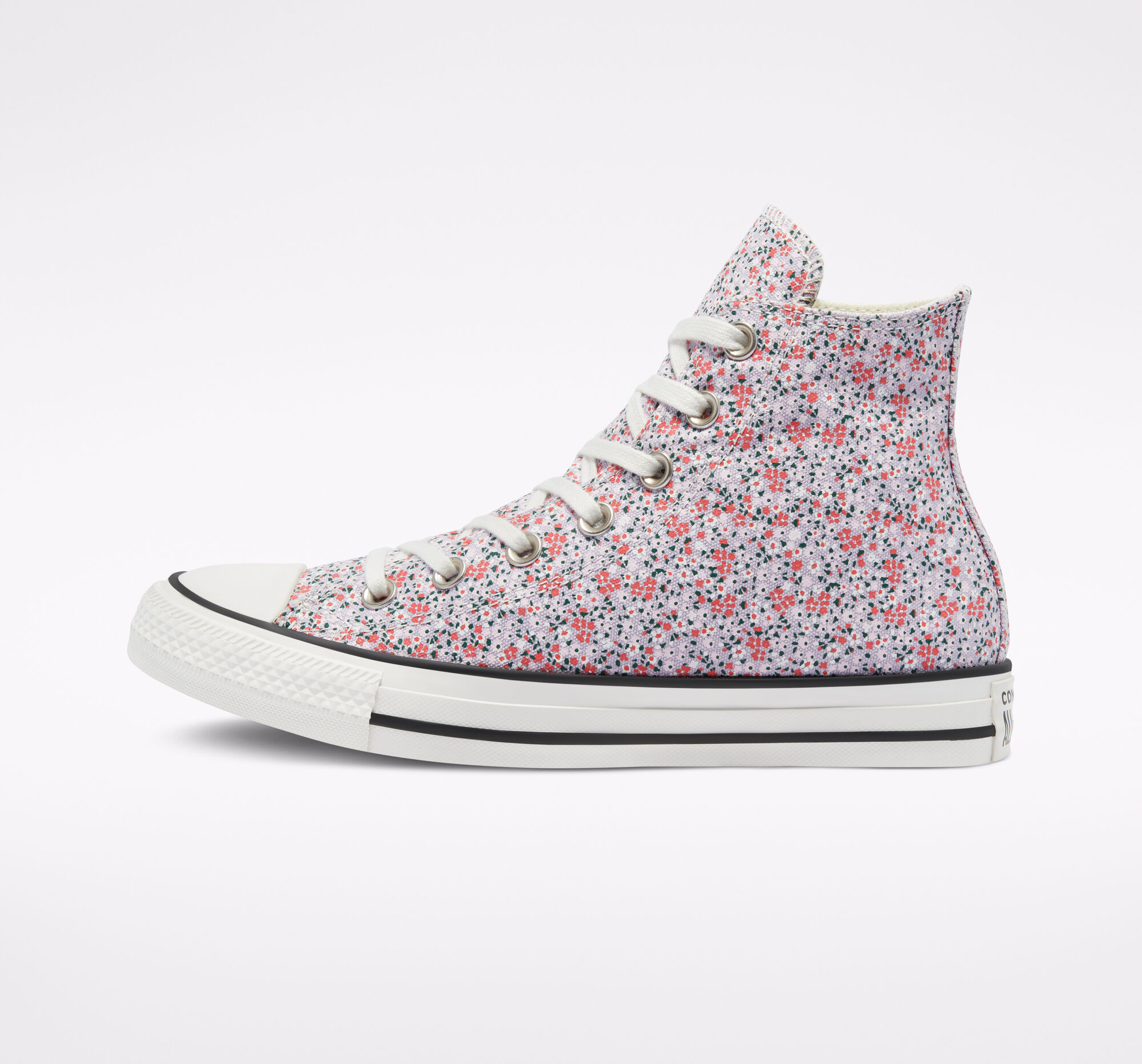 converse high tops womens flowers