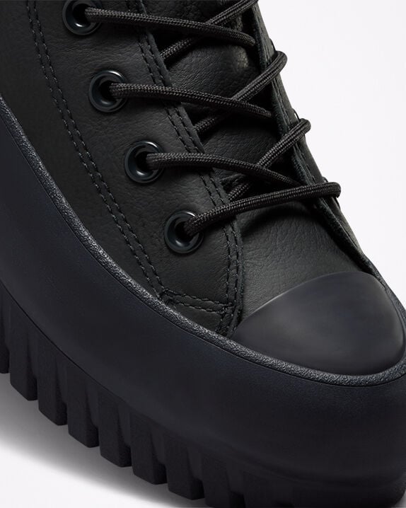 leather boot converse