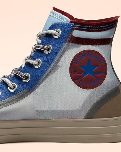 Translucent Mesh Utility Chuck Taylor All Star Photon Dust/Mason Taupe