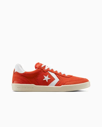 CONS Louie Lopez Pro 2 Suede Habanero Red/White, Outer Side View