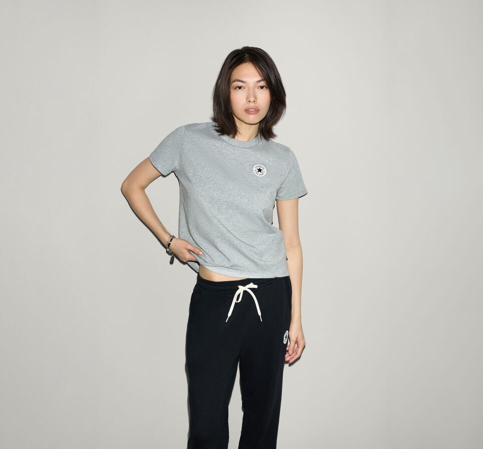 Chuck Taylor Patch T-Shirt Vintage Grey Heather