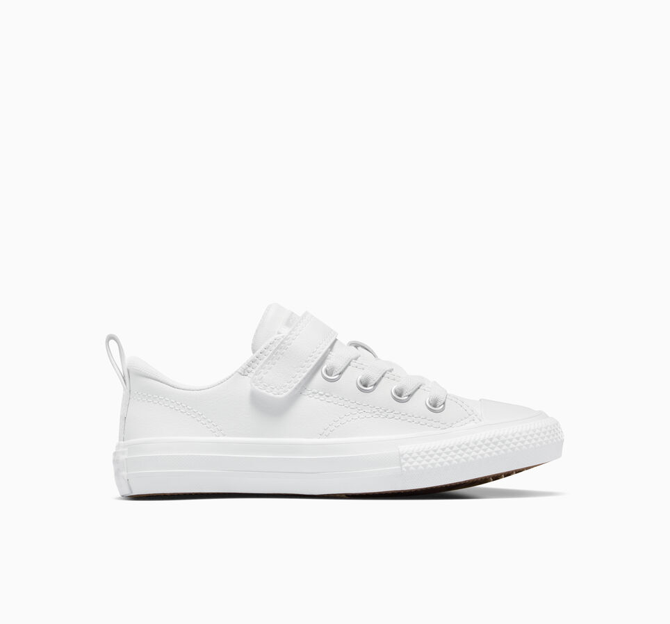 Chuck Taylor All Star Malden Street Easy-On Leather White/White/Mouse