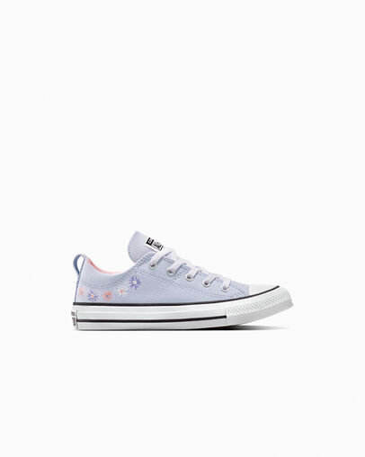 Chuck Taylor All Star Madison Embroidered Florals Blueberry Ice, Outer Side View
