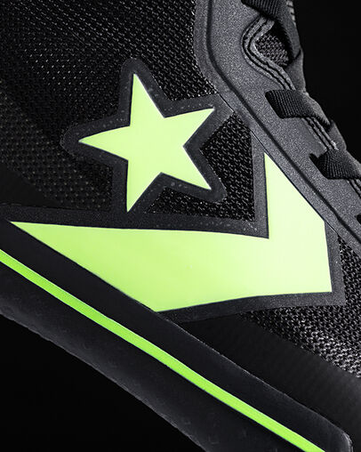All Star Pro BB Hyperbright Black/White/Volt
