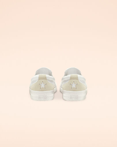 One Star CC Slip White/White/White