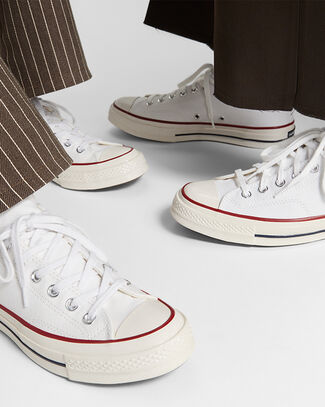 Chuck 70 Canvas White, Outer Side View