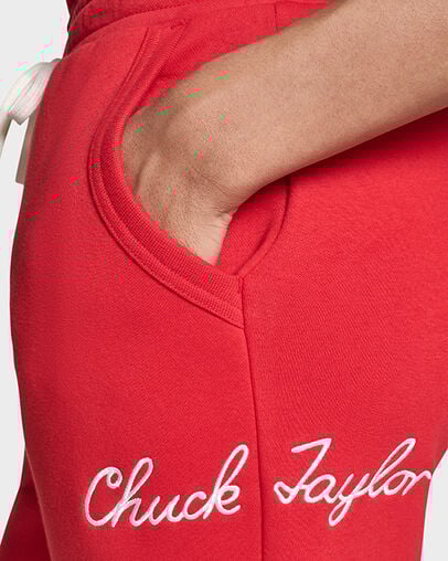 Chuck Taylor Script Joggers Converse Red