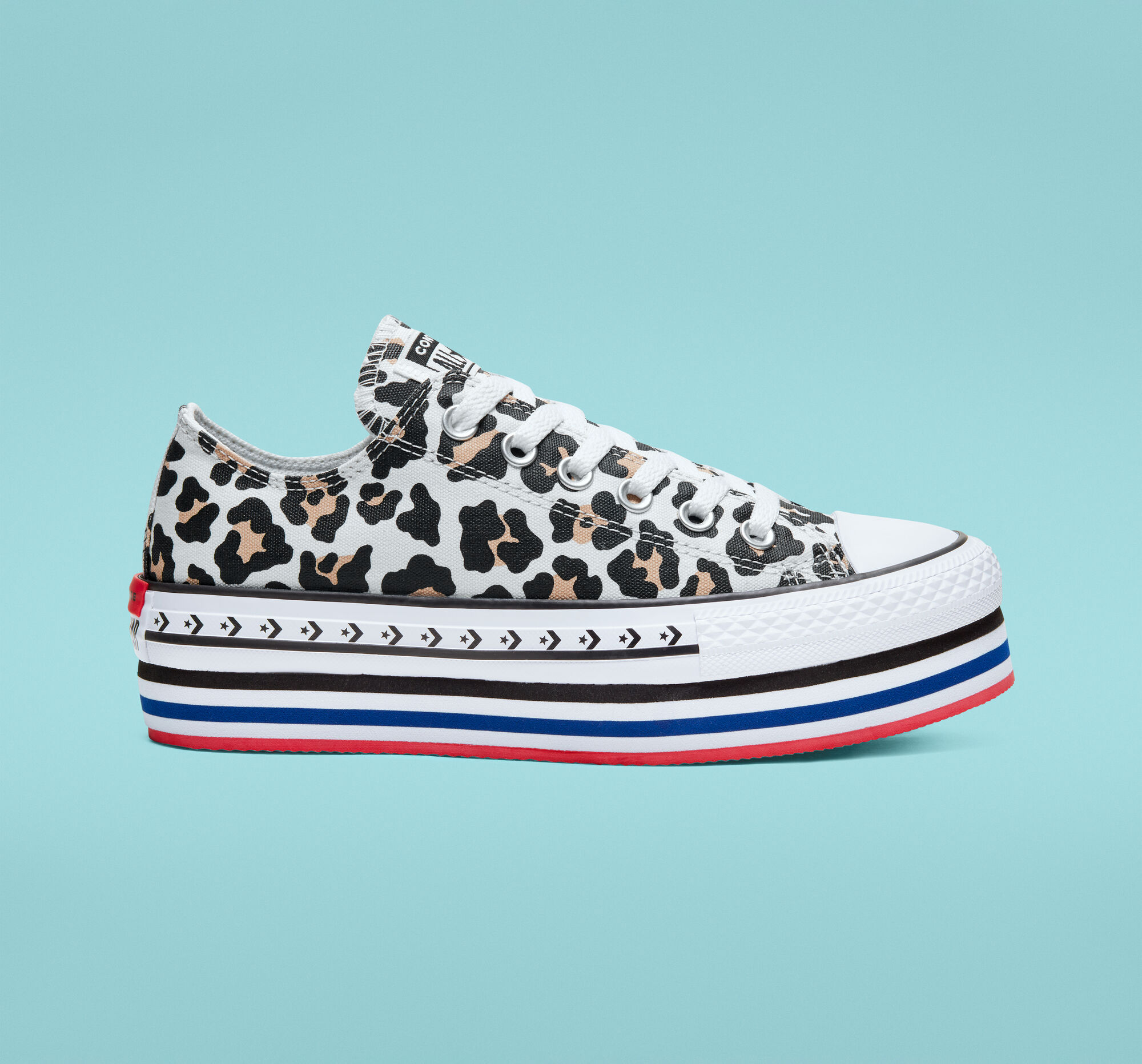 love print converse