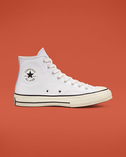 Seasonal Color Leather Chuck 70 White/Black/Egret