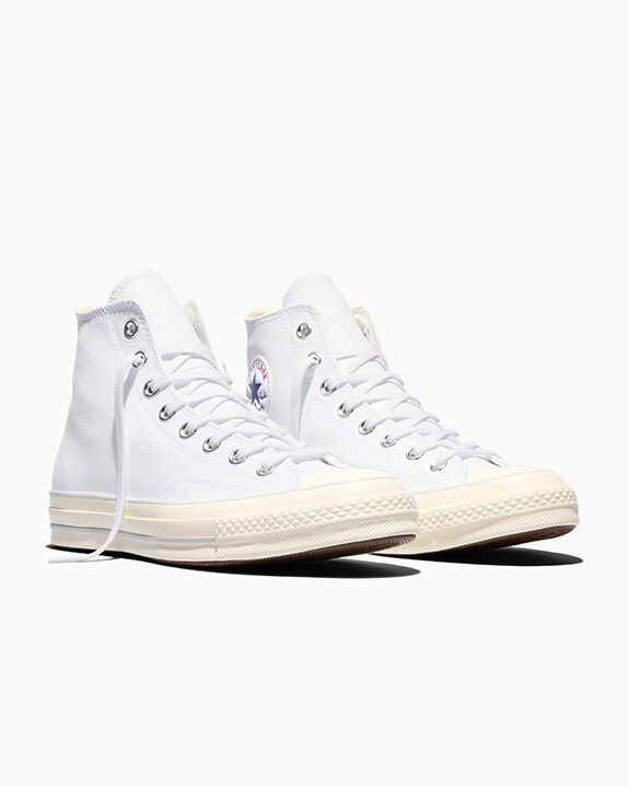 Chuck 70 Leather Unisex High Top Shoe. Converse.com