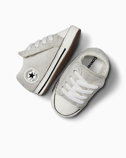 Chuck Taylor All Star Cribster Easy On Sherpa Beach Stone/White/Black, Angled View
