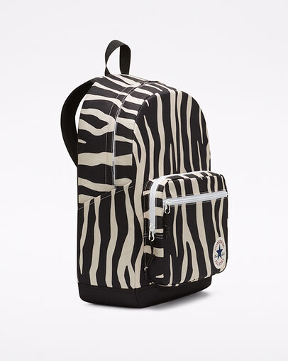 Go 2 Backpack Converse Black/White, 3/4 View
