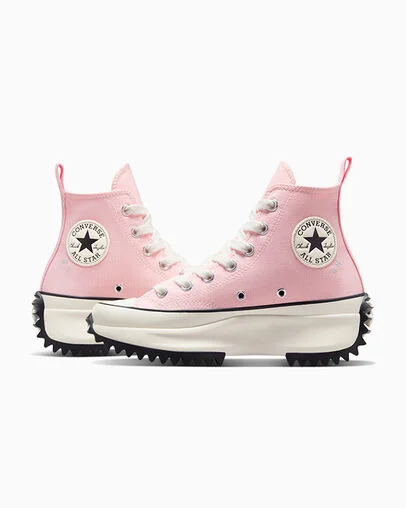 Run Star Hike Platform 3D Flowers Donut Glaze/Egret/Black, Detail Angle View