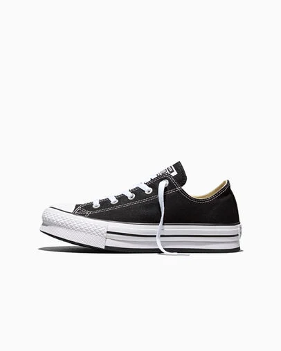Chuck Taylor All Star EVA Lift Platform Canvas Black/White/Black, Inner Side View