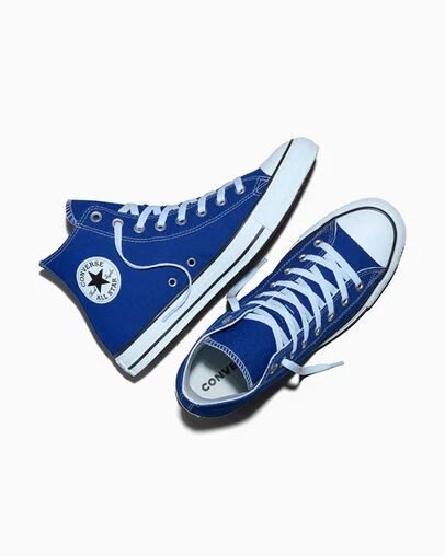 Chuck Taylor All Star Color Plus Blue/Cold Touch/Black, Angled View