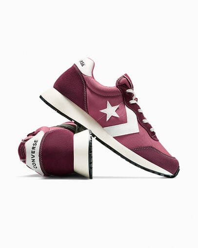 Converse Omega Trainer Royal Flushed/Deep Bordeaux, Detail Angle View