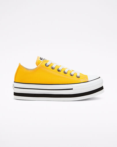 Everyday Platform Chuck Taylor All Star Amarillo/White/Black